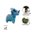 thumbnail image 4 of Dinosaurio De Peluche Triceraptors Azul Con Movimiento Y Sonido Importadora La Merced Tela de Felpa, 4 of 4