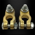 thumbnail image 2 of 2Pcs Car Battery Terminal Wire Cable Clamp Top Quick Post Terminal Positive & Negative Electric Connector Clamps Auto Accessorie, 2 of 5