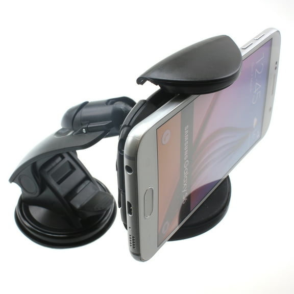 Dash Car Mount for Motorola Razr Plus (2024) - Windshield Holder Cradle Rotating Dock