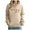 ZA-Khaki, variant on SnZhen Christmas Women's Hoodies Fashion Printed Pocket Long Sleeved Hooded Comfortable Sweatshirt Tops Z-Black L