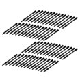 thumbnail image 4 of 10x60 Piezas 54 Mm Hilo Plástico Re-ranurado Dardo Tallos Ejes Negro Sunnimix Ejes de dardos, 4 of 8