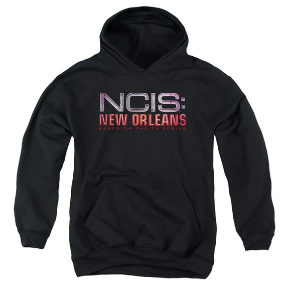 Ncis:New Orleans - Neon Sign - Youth Hooded Sweatshirt - Small