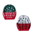 thumbnail image 5 of Nuevo suéter de fiesta de Navidad, suéter de moda para la calle, regalo de Navidad, ropa para hombres y mujeres, suéter de cuello redondo, top, 5 of 5