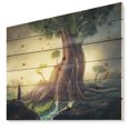 thumbnail image 1 of Design Art - Arbre Géant avec Femme, 1 of 5