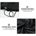 thumbnail image 2 of WHAMVOX Black Waterproof Grill Cover Made from Durable Polyester for BBQ Use with Sun Resistant Design 24.5 inches, 2 of 7