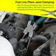thumbnail image 4 of 2 Piezas Pinza Filtro Combustible/Alicates Tubo Clip Gasolina para Línea Combustible, Alicates Desconexión Eléctrica, Herramientas Desconexión Manguera Automotriz, 4 of 5