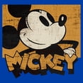 thumbnail image 2 of Toddler's Mickey & Friends Retro Distressed Square  Graphic Tee Royal Blue 2T, 2 of 3