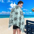 thumbnail image 5 of Coolnut Turtle Beach Towel, Fast Drying Extra Large Sand Free Lightweight Beach Towel Blanket for Swimming,Camping,Picnic,Yoga Gym Sports,31"x71", 5 of 6