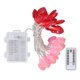 thumbnail image 2 of Cadena De Luces Decorativas De Hadas, Luces De Hadas De Corazón Rojo Que Ahorran Energía, Románticas Con Control Remoto Para Bodas, 2 of 8