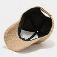 thumbnail image 5 of NANAHuang Winter Sherpa Baseball Cap for Women Warm Lamb Wool Baseball Cap for Travel Outdoor 2024, 5 of 7
