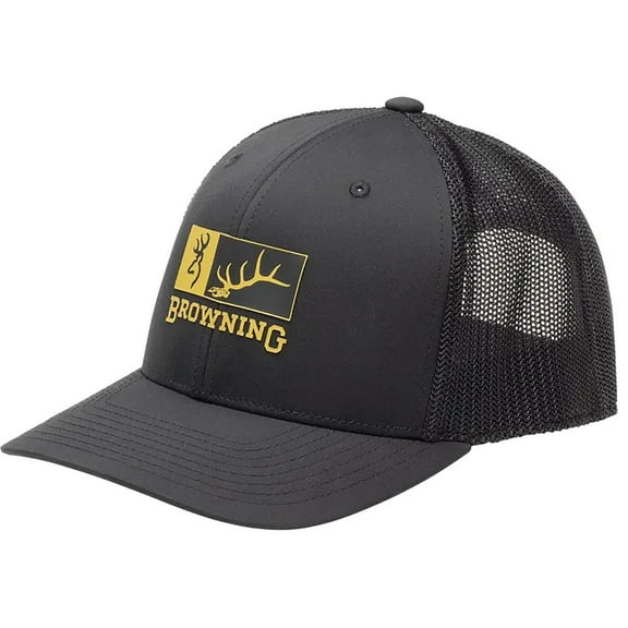 Browning Men's Elk Ridge Hat Black/Gold One Size Fits Most