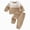 H554-Khaki, variant on TOWED22 Toddler Baby Boy Clothes 2Pcs Patchwork Pullover Pants Set Long Sleeve Sweater Sweatsuit Cute Fall Winter Outfits,Blue,3-6 M