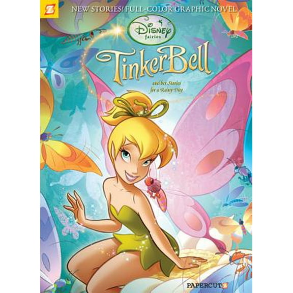 Disney Fairies Graphic Novel #8: Tinker Bell and Her Stories for a Rainy Day : Tinker Bell and Her Stories for a Rainy Day