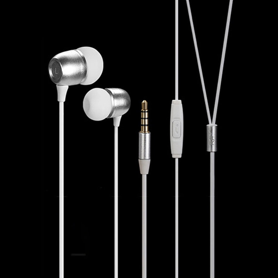 Fengsheng FS-813 Metal ergonómico Metal Super Steeo Bass en Auricular Ear con MIC Fengsheng FS-813 Metal ergonómico Metal Super Steeo Bass en Auricular Ear con MIC