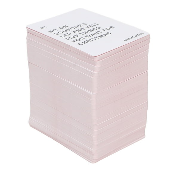 Friends Challenge Card, Portable English Funny Challenge Card Game for KTV