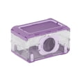thumbnail image 2 of MORVLIX Foldable Transparent Plastic Insect Observation Box Breathable Portable Critter Habitat Container Outdoor Nature Exploration Educational Observation Cage for Biological Study Purple, 2 of 6