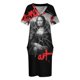 thumbnail image 4 of Vestido holgado con bolsillos, estilo punk, Mona Lisa Da Vinci, arte vandálico, vestido de verano para mujer 2025, tendencia de ropa para mujer 2025, 4 of 7