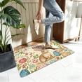 thumbnail image 4 of Happy Easter Kitchen Rug, Colorful Eggs Flowers Kitchen Mat, Waterproof Non Slip Farmhouse Easter Doormat, Kitchen Mats for Floor Low-Profile Easter Holiday Party Home Decor, 47*31 inch, 4 of 7