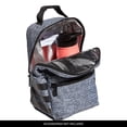 thumbnail image 4 of adidas Santiago 2 Insulated Lunch Bag, Jersey Onix Grey/Black, One Size, 4 of 7
