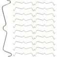 thumbnail image 1 of 50pcs Stainless Steel Pegboard Hook Locks Pegboard Hooks Accessories for Store, 1 of 2