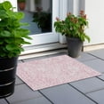 thumbnail image 6 of Addison Rugs Chantille Indoor/Outdoor Transitional Geometric Pink Washable Rectangle Rug, 1'8" x 2'6", 6 of 6