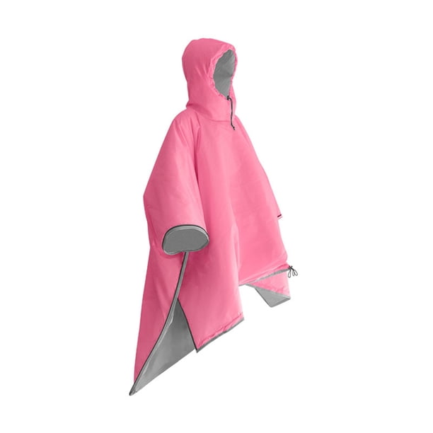 Poncho térmico Yuyangstore Saco de dormir individual portátil Rosa