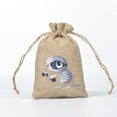 thumbnail image 3 of Home Textile Storage Halloween Glow In The Dark Drawstring Bag Linen Storage Pouch For Candy Jewelry Perfume for Trick or Parties, 3 of 6