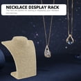 thumbnail image 4 of Miangastore Neck Model Display Rack Jewelry Pendant Chain Display Holder Neck Necklace Stand, 4 of 8