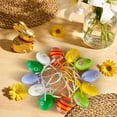 thumbnail image 1 of Decoraciones de Pascua, adornos de Pascua, regalos de Pascua, 12 piezas de huevos moteados de Pascua, decoraciones de huevos de Pascua, huevos de Pascua para rellenos de cestas de fiesta, decoración d, 1 of 7
