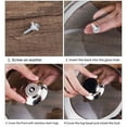 thumbnail image 3 of Enqiretly Durable Stainless Steel Frying Pans Lid With Fine Workmanship Visualized Stainless Steel Wok Lid 36cm, 3 of 6
