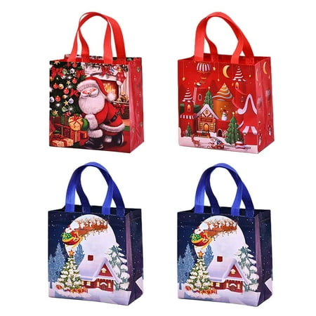 

Christmas Santa Sleigh Non Woven Portable Cute Cartoon Bag Long Party Dress for Women Event Dress for Women plus Size Party Decorations Theme Birthday Event Planner Organizer for Work Party