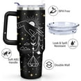 thumbnail image 2 of 40 oz Sun And Moon Tumbler With handle and straw,Stainless Steel Cup Extra Large Vacuum Double Wall Insulated Tumblers Travel Mug,Hot and cold beverages Car Cup, 2 of 6