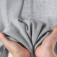 thumbnail image 4 of Cortinas JINCHAN Gris Translúcidas Mezcla de Lino 160x160cm para Puerta, 4 of 7