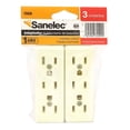 thumbnail image 1 of Adaptador Sanelec de Baquelita 3 Contactos 2 Piezas, 1 of 1