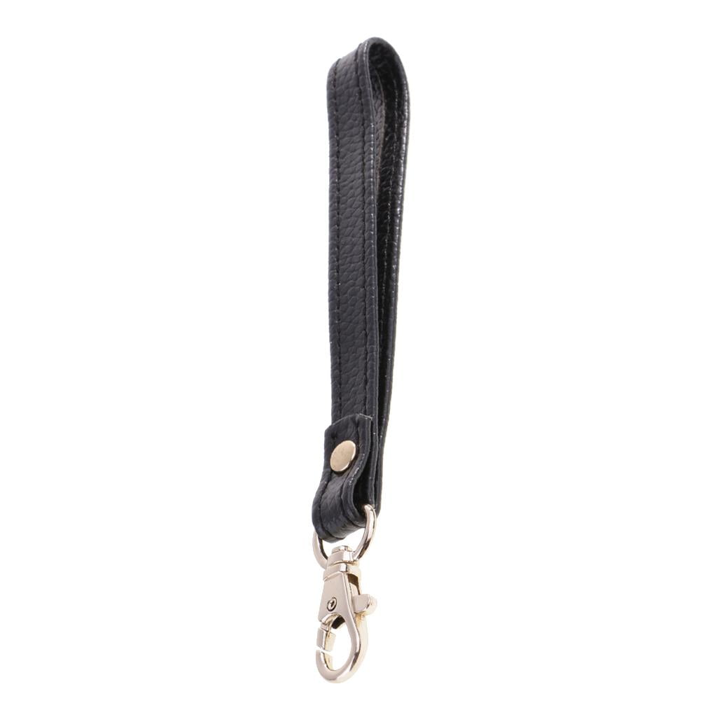Genuine Leather Wristlet Wrist Bag Strap Handle Replacement For Clutch Handbag 