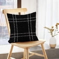 thumbnail image 5 of LALILO Throw Pillow Covers Lumberjack Black And White Trendy Cushion Cover 18" x 18", 2636 Pack, 5 of 6