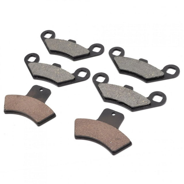 Brake Shoe, Disc Brake Pad Front Rear Hardness 6pcs Replacement For Sportsman 500 For Repair