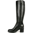 thumbnail image 4 of Naturalizer Women's Fannie Block Heel Knee High Boot Black Leather 5M, 4 of 5