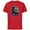 Red, variant on Marvel Ant-Man and the Wasp: Quantumania Cassie Lang Suit - Short Sleeve Cotton T-Shirt for Adults - Customized-Black