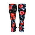 thumbnail image 6 of KLL Variety Of Fruits And Berries Print Cool Socks Men's Women's Crew Socks Funny Crazy Novelty Stockings, 6 of 8
