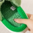 thumbnail image 4 of Pantufla Zapatilla de forro polar para mujer, antideslizante, con espuma viscoelástica, plataforma, zapatos deslizantes DQrwqpou Tenis De Mujer Tenis De Hombre, 4 of 7