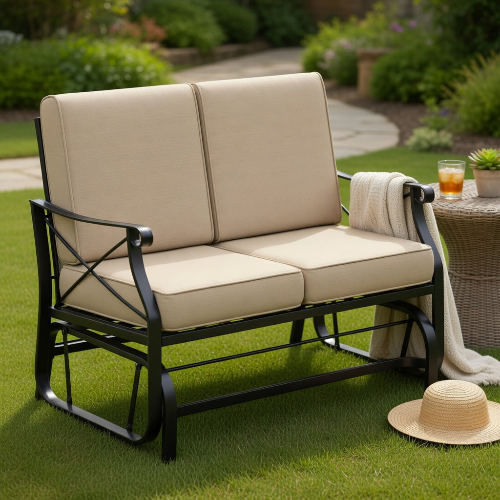 Crosley, Outdoor Rocking Chair Set, Bright Red Gloss, 2pc