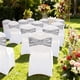 thumbnail image 5 of Cinta elástica flotante para decoración de sillas con lazo de 35 x 15 cm | Decoración para fiestas | Bodas y eventos navideños | Tela suave | Idea de regalo | Complemento versátil para asientos, 5 of 6
