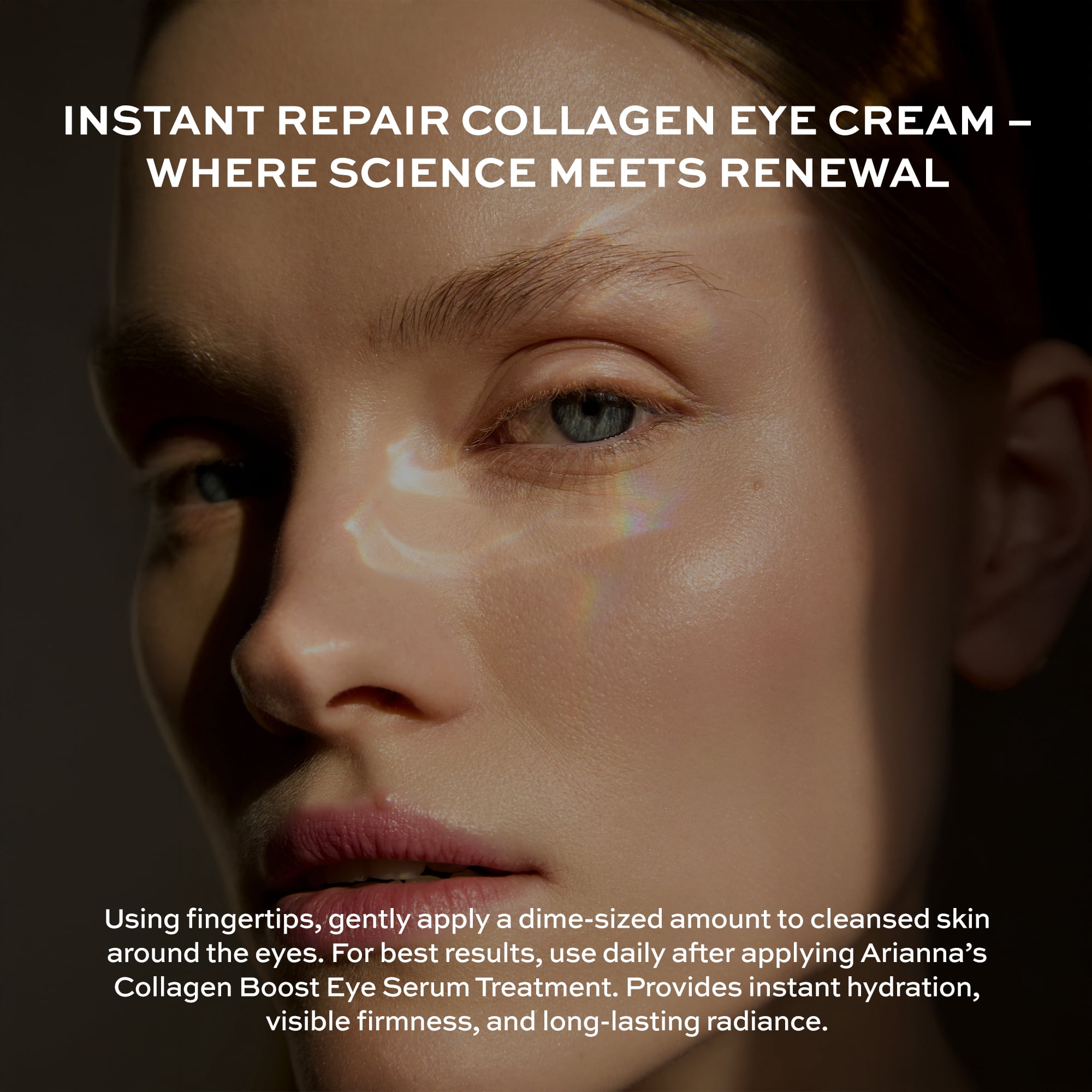 Arianna Skincare Instant Repair Collagen Eye Cream, 1.7 oz