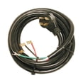 thumbnail image 1 of B & K 4515268 Plastic Angle Plug Motor Cord, Black, 1 of 1