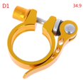 thumbnail image 1 of 25.4-34.9mm Bicycle Seat Post Aluminum Ultralight Quick Release Road Bike MTB Mountain Bicycle Seat Post Seatpost Clamp He Qiyong unisex, 1 of 2