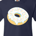 thumbnail image 4 of Inktastic White Donut with Sprinkles Youth T-Shirt, 4 of 5