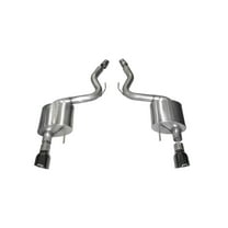 Corsa Performance 14326BLK Sport Axle-Back Exhaust System Fits 15-16 Mustang Fits select: 2015-2017 FORD MUSTANG GT