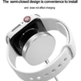 thumbnail image 4 of 12 Pack Case Compatible with Apple Watch Bumper 45mm Series 7, Series 8 [NO Screen Protector], Full Matte Hard PC Bumper Case Protective Cover Frame Compatible for iWatch 45mm Accessories, 4 of 5