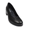 thumbnail image 1 of ZAPATILLA VESTIR VICENZA MUJER NEGRO PIEL 18202 Leon 18202p, 1 of 4